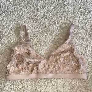 Nude Lace Bralette